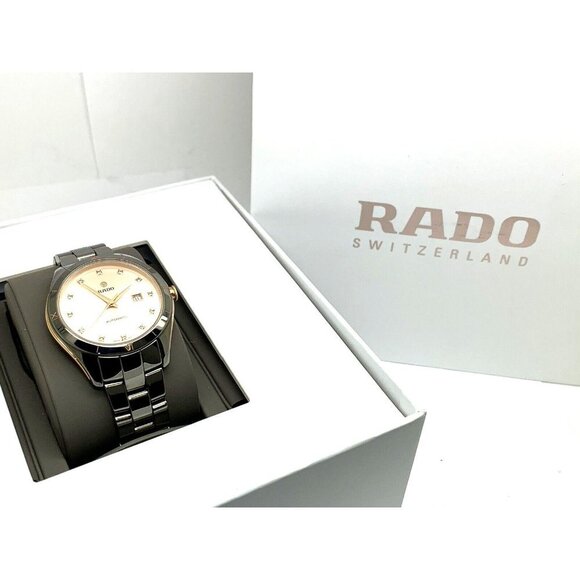 Rado Women's Watch R32043712 Hyperchrome Swiss Automatic Diamond Rose Dial - Picture 3 of 14